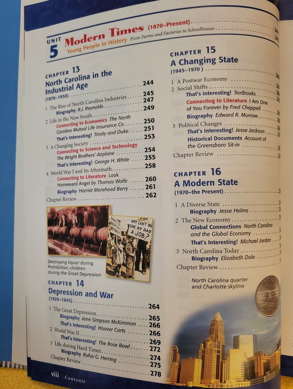 New "North Carolina" Textbook (Holt Hardcover) - Picture 6 of 10